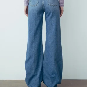 Gaelle donna jeans a palazzo GBDP19733
