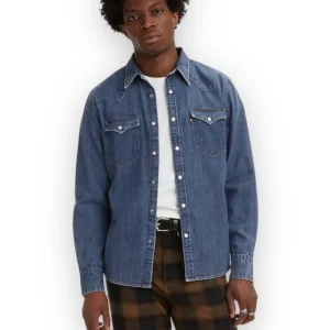 Levi's uomo camicia Barstow Western 85744-0041