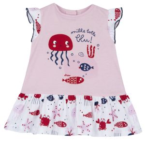 Prendisole CHICCO per neonata con canotta – tema mare