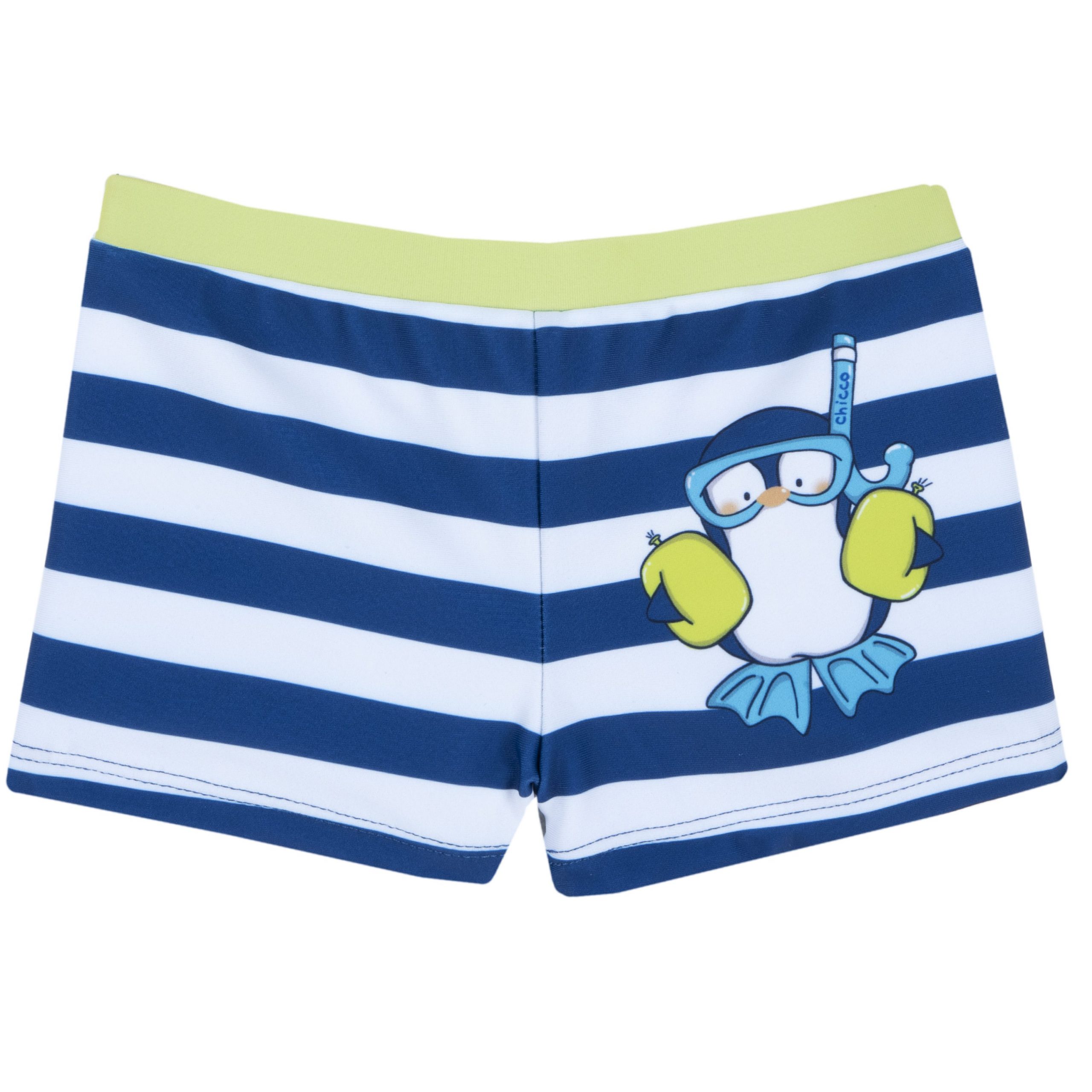 Completo CHICCO estivo per neonato con canotta tema tre pinguini - immagine 3