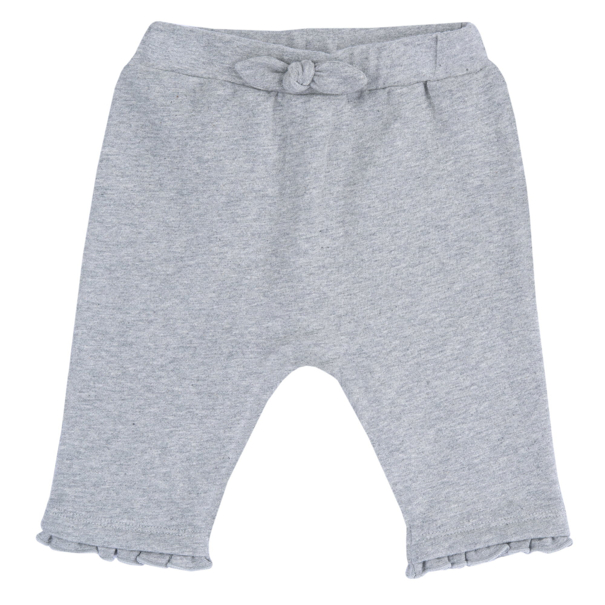 Completo 3 pezzi CHICCO invernale con felpa grigia animalier, t-shirt e pantaloncino grigio abbinato - immagine 4