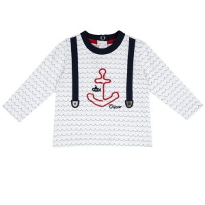 T-shirt CHICCO in manica lunga con ancoretta