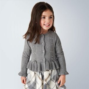 Cardigan  MAYORAL  per bambina modello con volant
