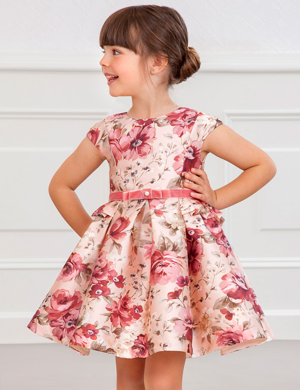 Abito cerimonia ABEL & LULA fantasia floreale - immagine 3