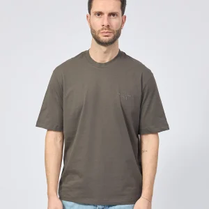 Armani Exchange uomo t-shirt XM000763AF12308 U8120 Verde