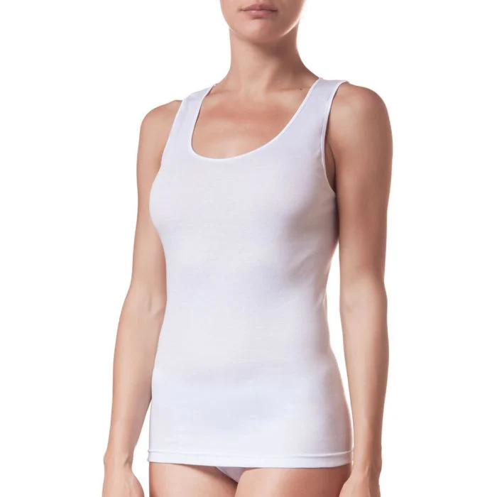 LIABEL 3 Maglia Intima Donna Spalla Larga Lana Cotone Art. 05110/16 - immagine 3