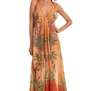 Abito Foulard Safari NERO Pin-Up Stars