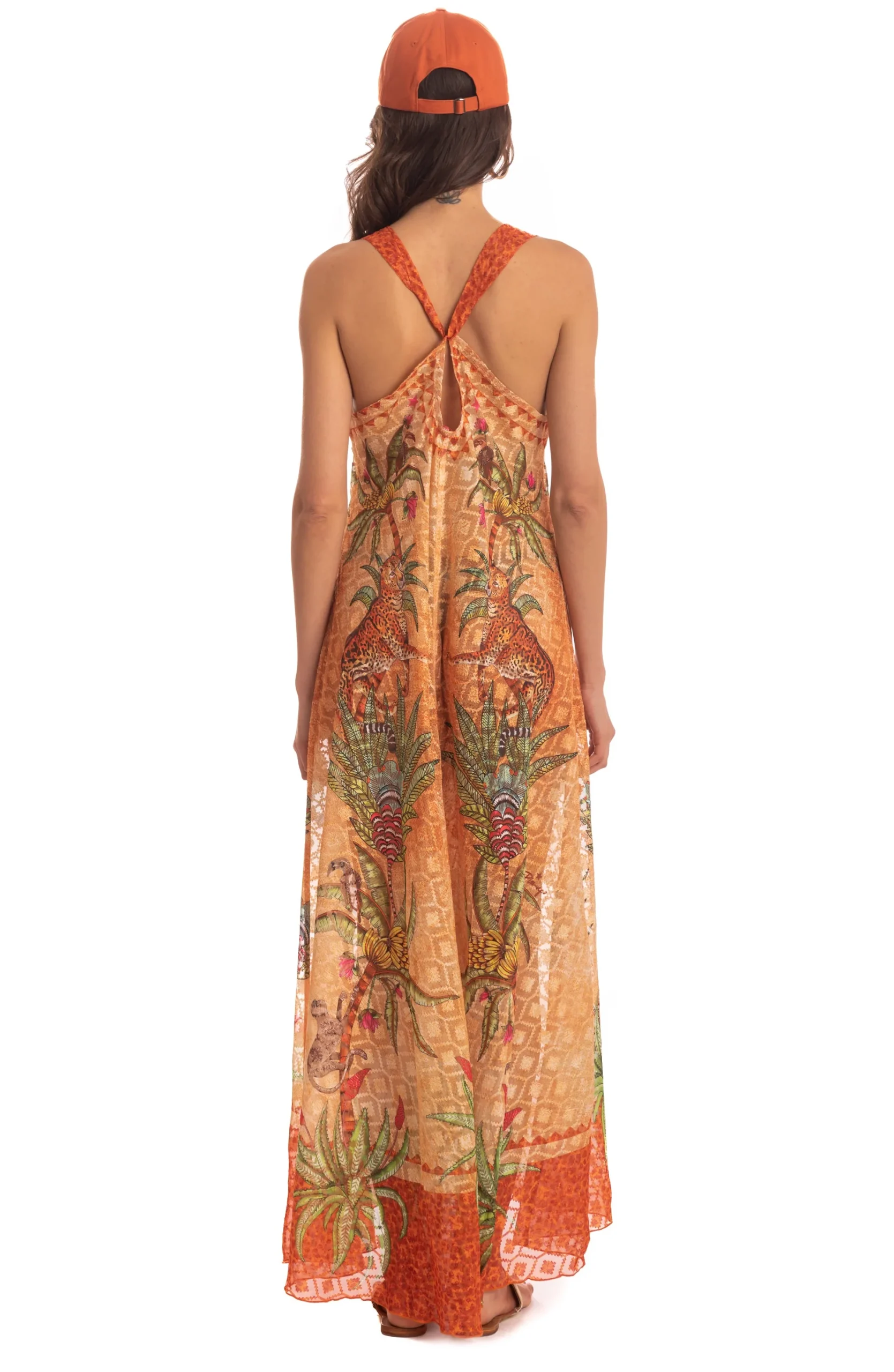 Abito Foulard Safari NERO Pin-Up Stars - immagine 3