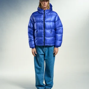 Obey uomo giubbino Stratus Puffer 22MC0001554 Blue