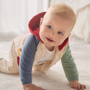 Completo tuta 3 pezzi MAYORAL invernale con felpa panni e dettagli colorati