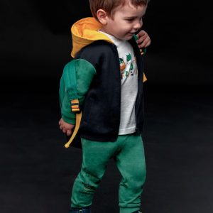 Completo  3 pezzi MAYORAL invernale con felpa + t-shirt + pantalone blu