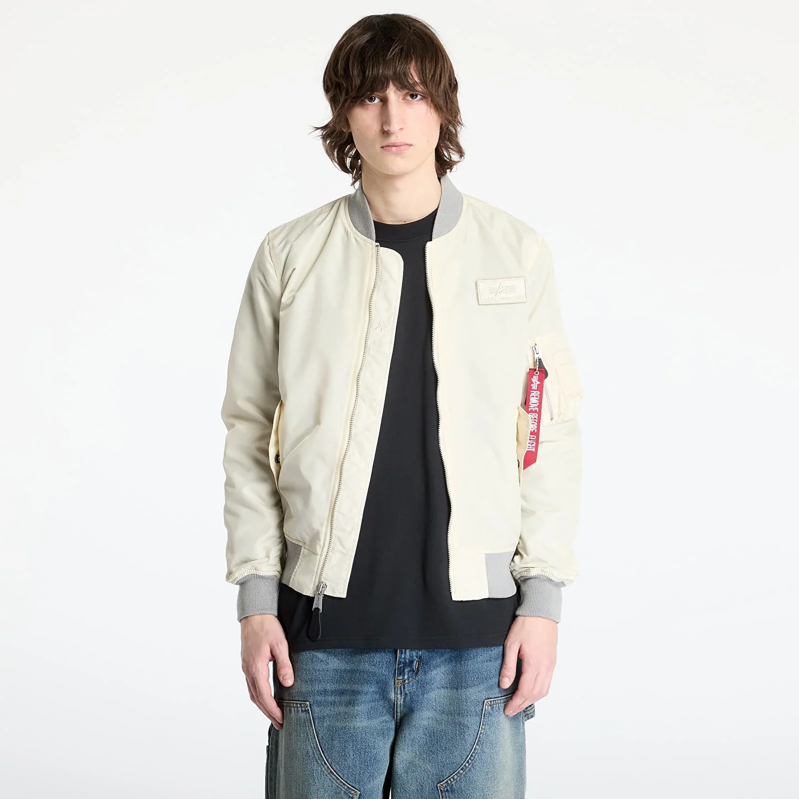 Alpha Industries uomo giubbino MA-1 TTC X126101 300 vintage white