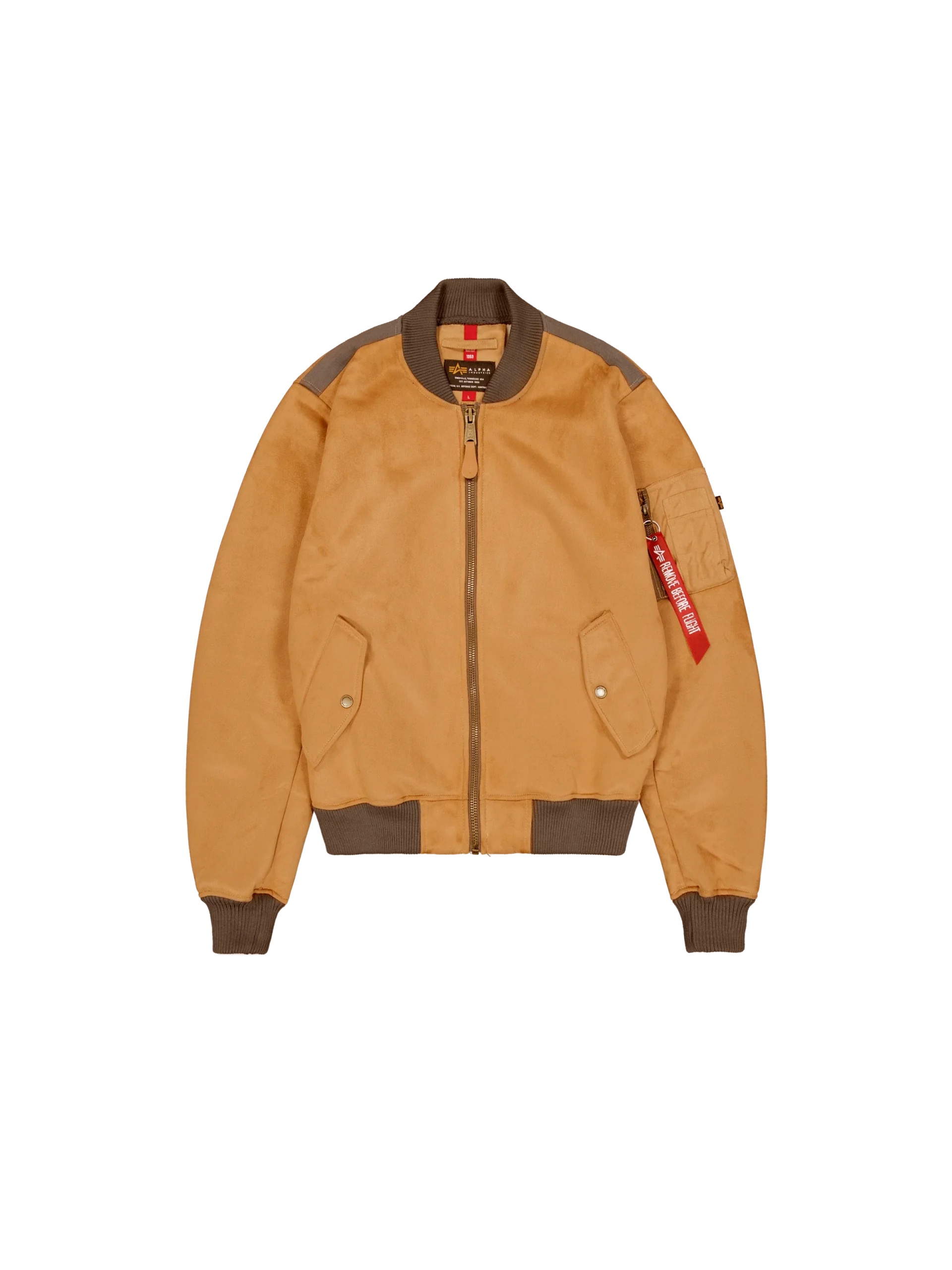alpha industries uomo giubbino ma-1 fs 148122AI 370 Cammello - immagine 4