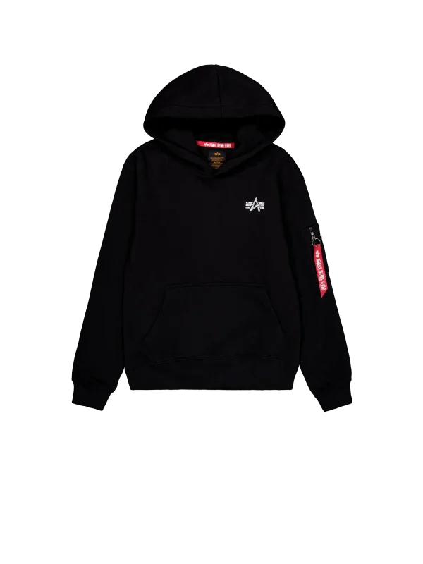 alpha industries uomo felpa signature bp Nero - immagine 4