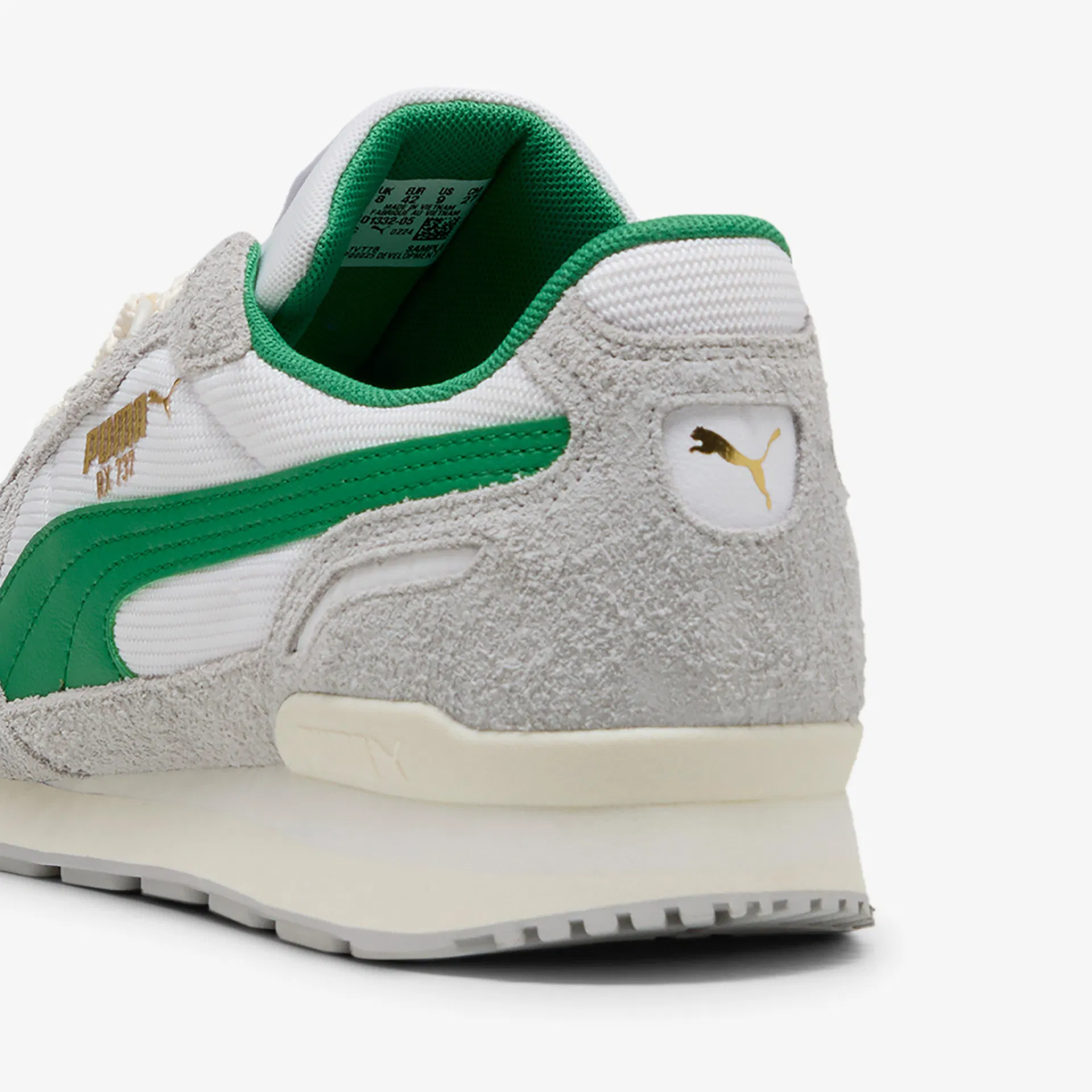 Puma uomo scarpa RX 737 Vintage 401332-05 white/grey - immagine 6