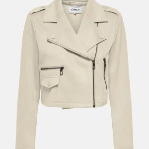 Only donna giubbino Diane Faux Suede 15336515 Pomice