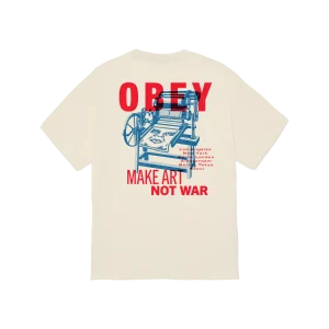 Obey uomo t-shirt Printing Press makeart 22MC0001307