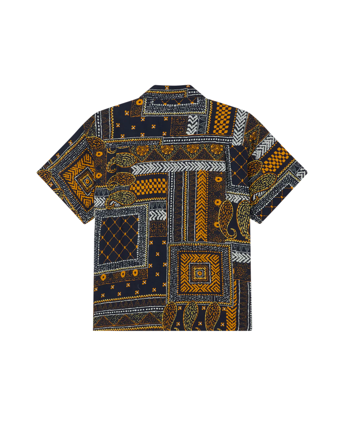 Obey uomo camicia Archie Woven 22MC0001395 nvy - immagine 3