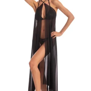 ABITO PAREO LUNGO TINTA UNITA Pin-Up Stars