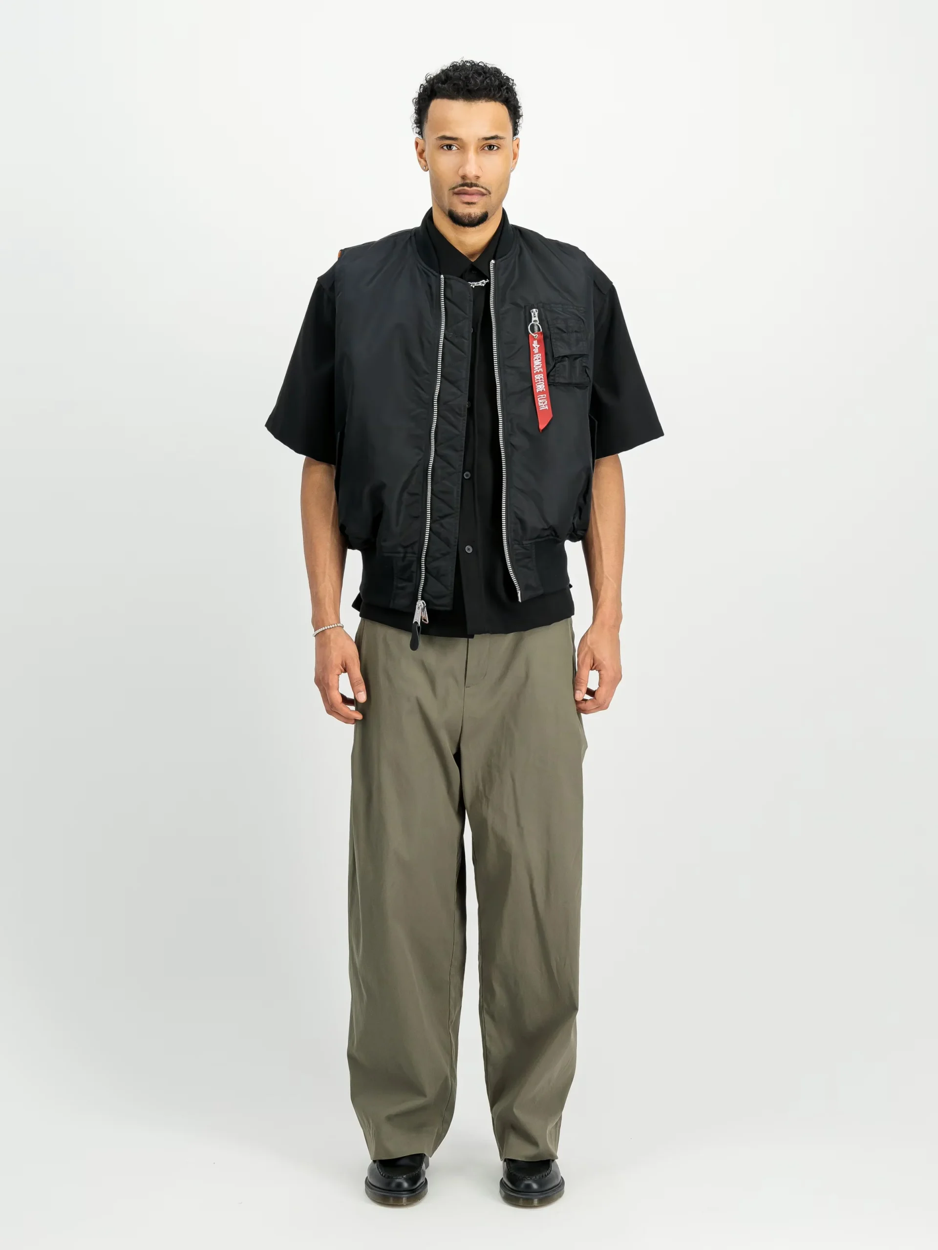 Alpha Industries uomo giubbino MA-1 Vest X156146 03 black - immagine 2