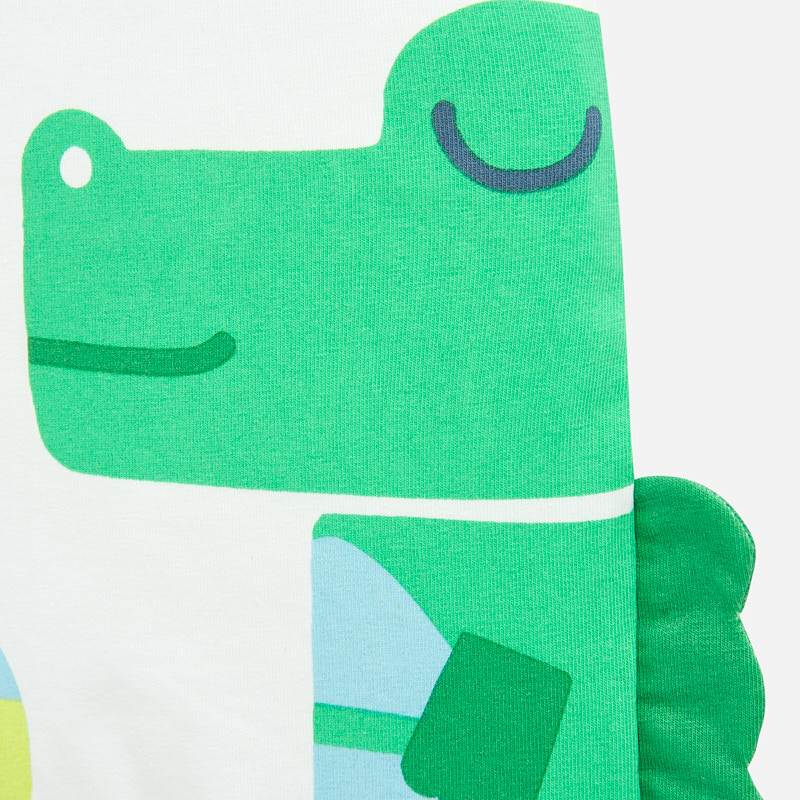 Set di 2 pagliaccetti MAYORAL per neonato, smanicati, tema animaletti - immagine 4