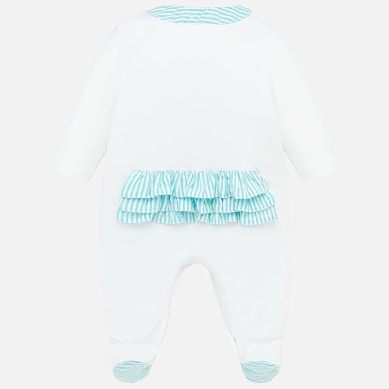 Tutina pigiamino MAYORAL, manica lunga, modello girocollo, elementi decorativi - immagine 3