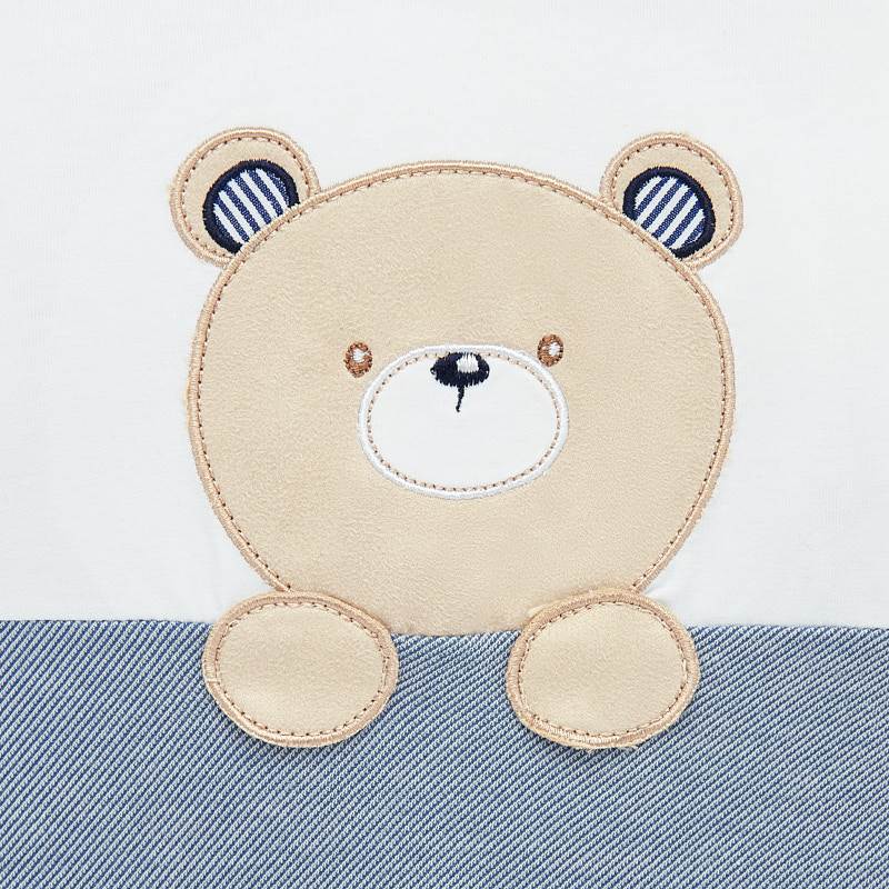 Tutina pigiamino MAYORAL, manica lunga, modello girocollo, orsetto decorativo - immagine 4