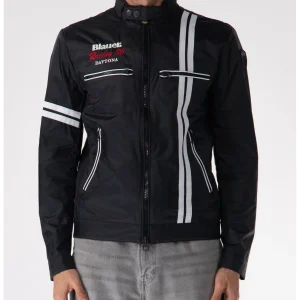 Blauer uomo giubbino Tetlow 25SBLUC01121007105 999 nero