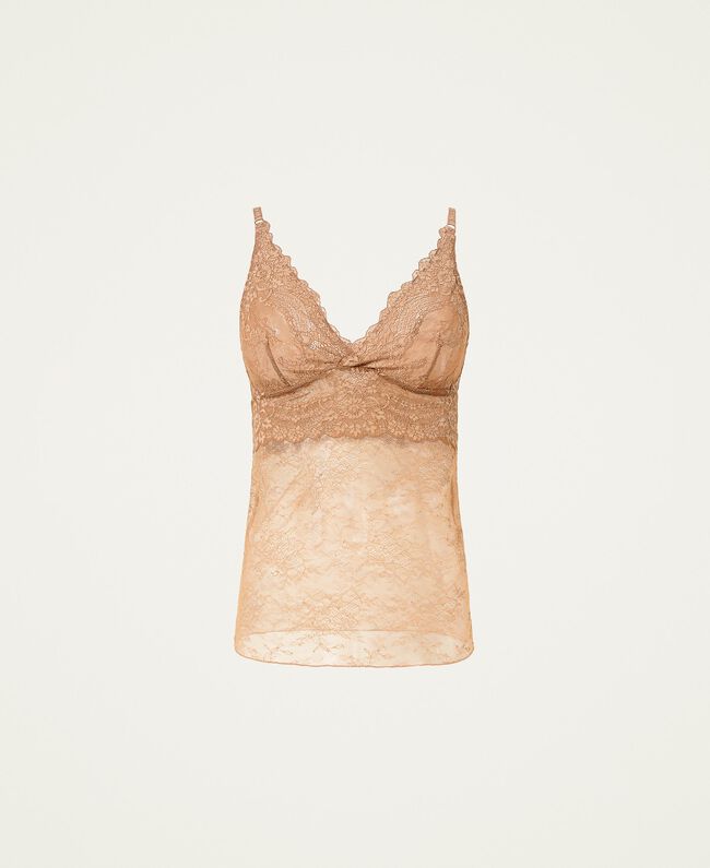 Top intimo in pizzo Twinset - immagine 6