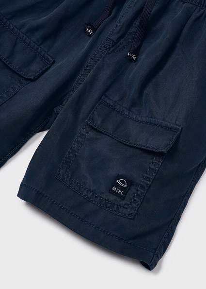 Pantaloncino MAYORAL per bambino – classico 5 tasche color blu - immagine 4