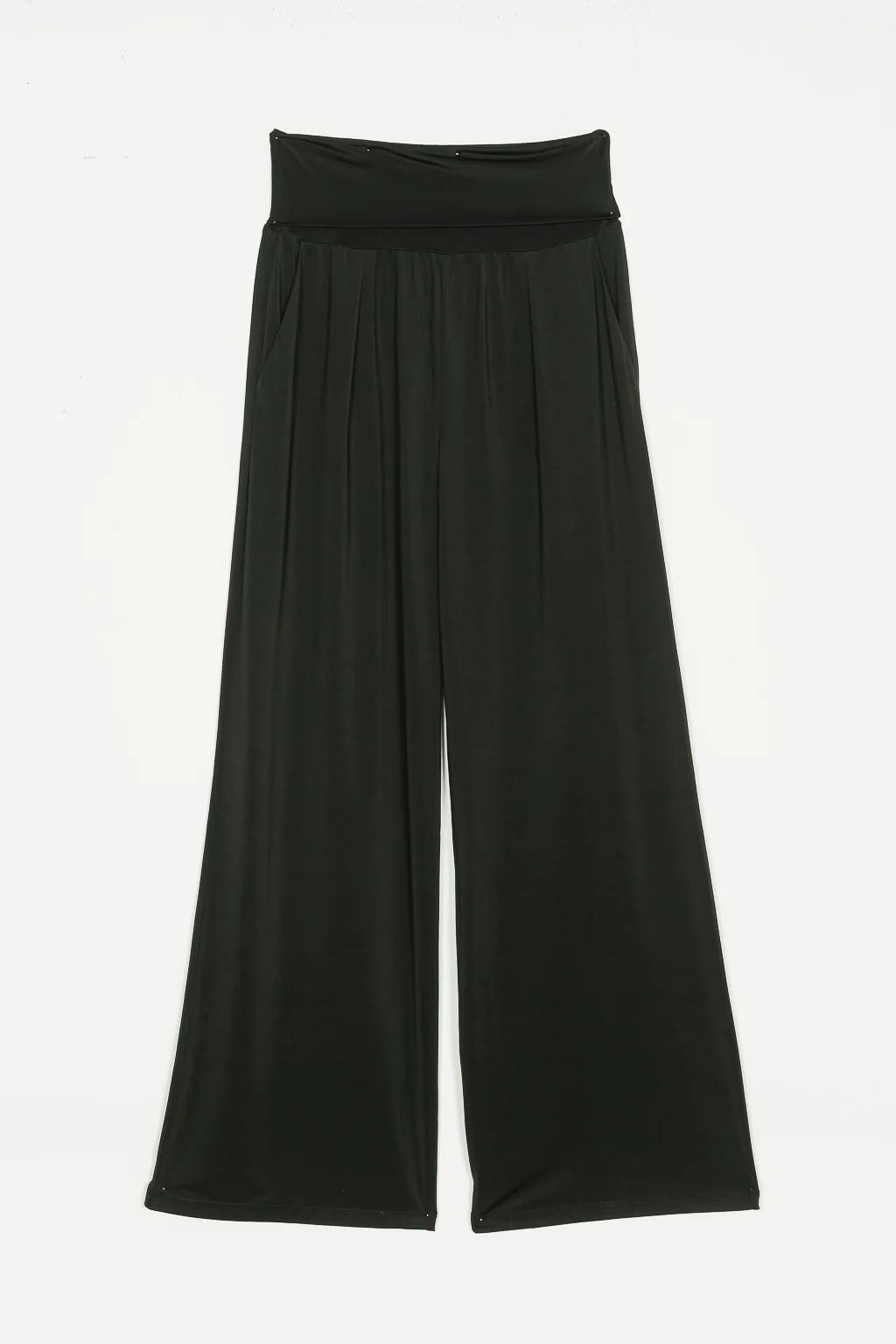 Pantaloni ampi con fascia alta Twinset - immagine 4