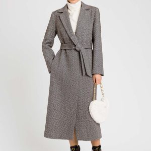 Cappotto in panno spinato  Twinset