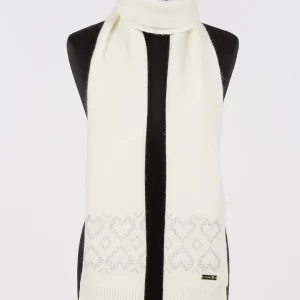 Sciarpa con strass Twinset