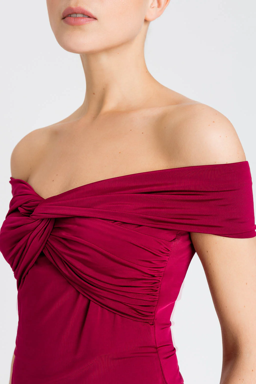 Top fitted con drappeggio TWINSET - immagine 8