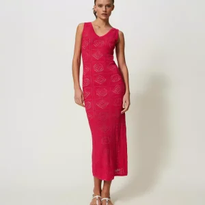 Abito longuette in maglia Twinset