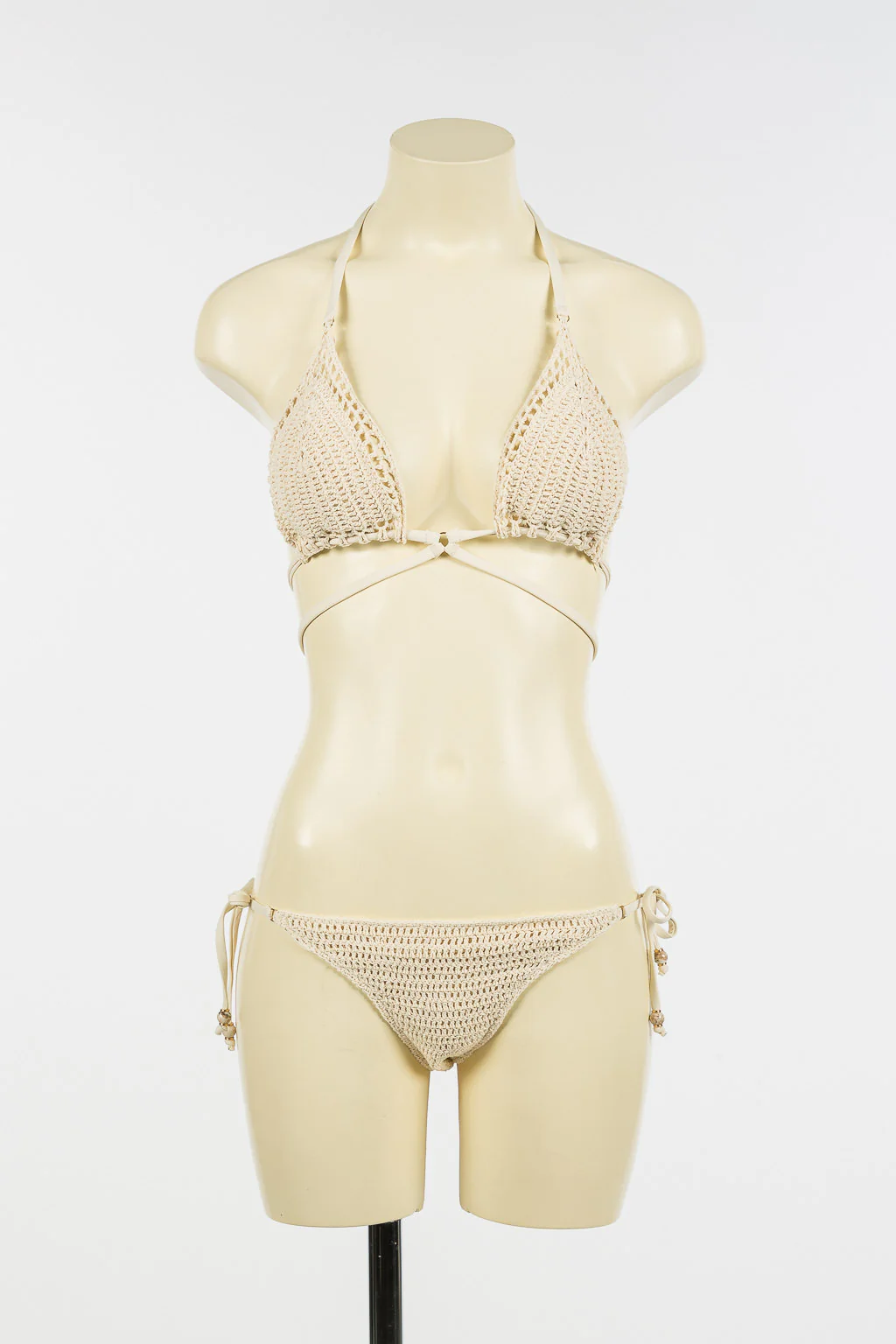 Triangolo da bagno e tanga in crochet TWINSET - immagine 6