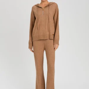 Completo Tuta composto da Felpa Cappuccio e Pantaloni lana Twinset