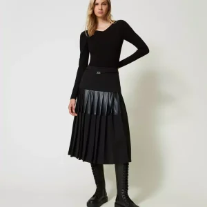 Maglia con strass in dégradé TWINSET