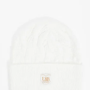 Cuffia in maglia a trecce Twinset