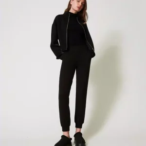 Pantaloni joggers con tasche Twinset