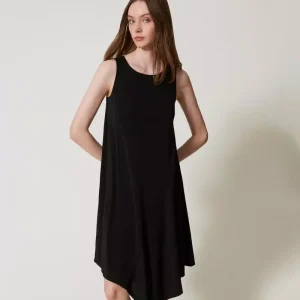 Abito longuette asimmetrico TWINSET