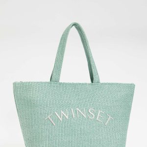 Borsa shopper VERDE TIFFANY Twinset