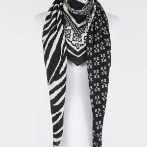 Kefiah con stampa floreale Twinset