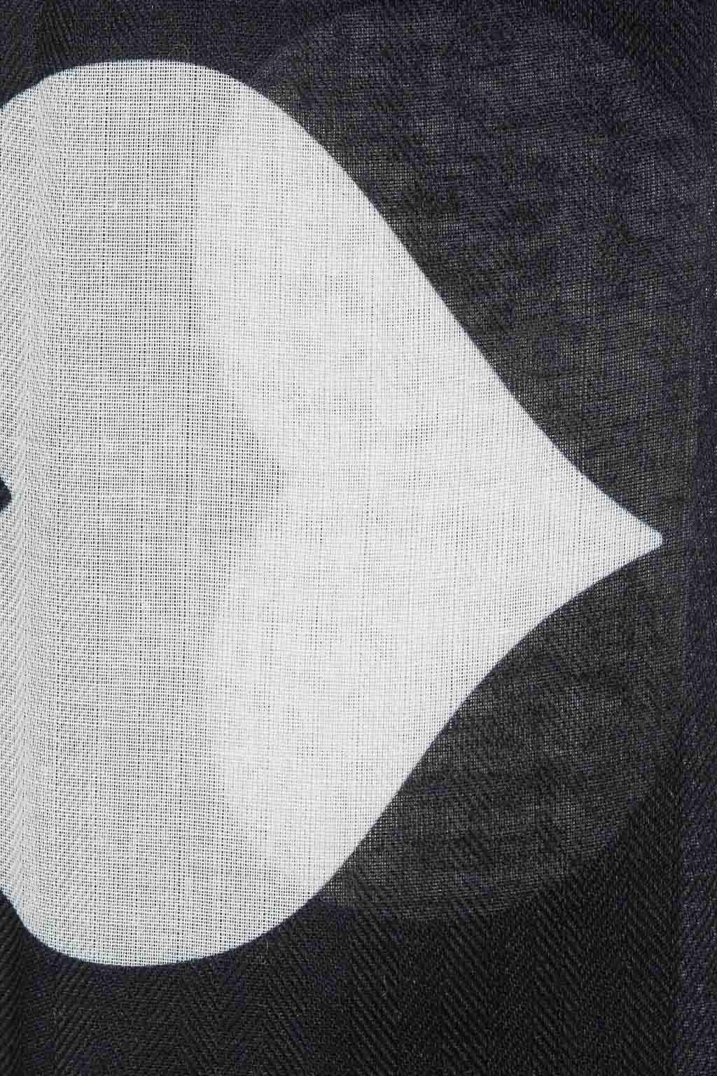 Kefiah con stampa logo Twinset - immagine 4