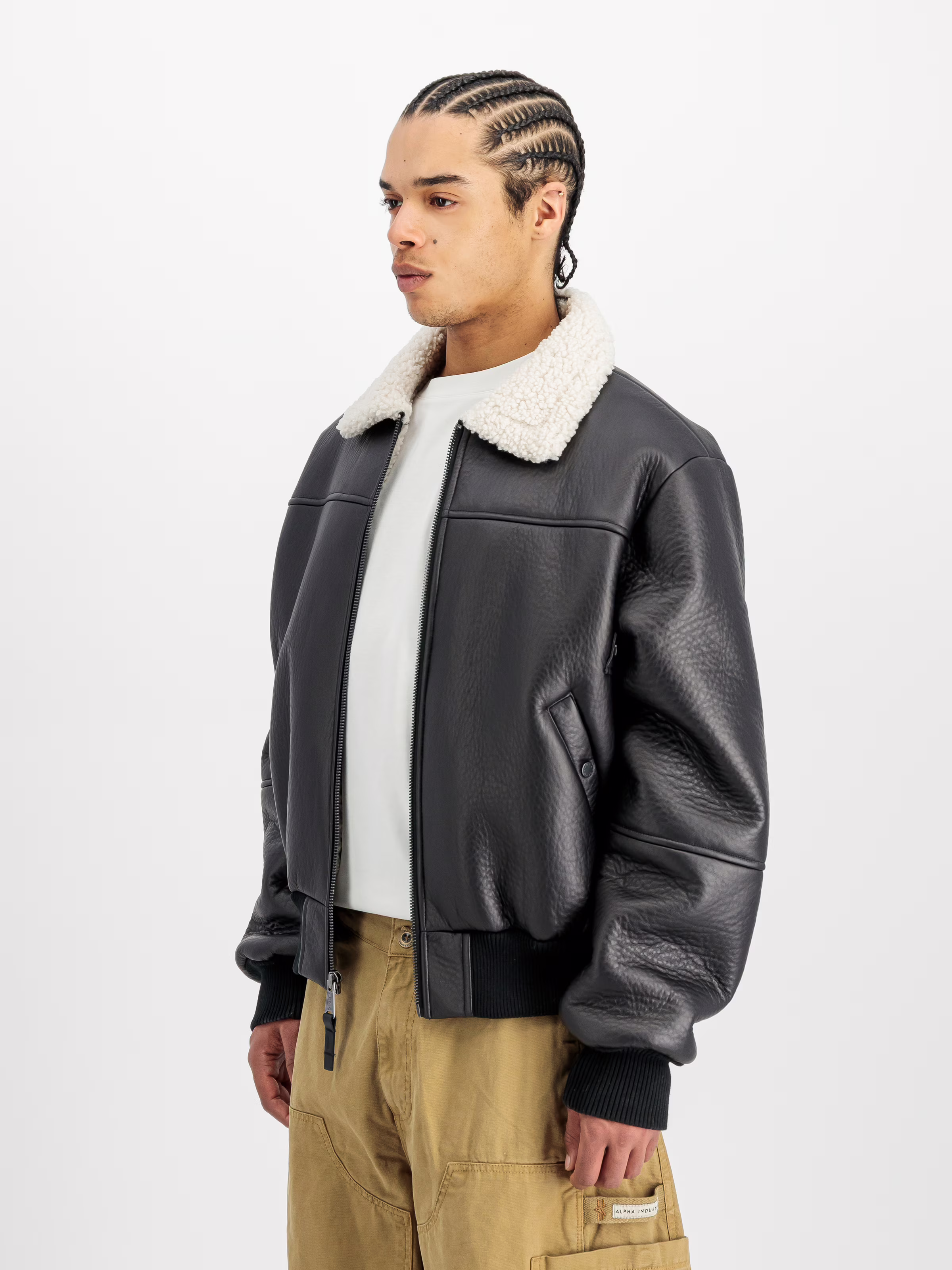 Alpha Industries uomo giubbino B-15 Mod F258117 03 - immagine 4
