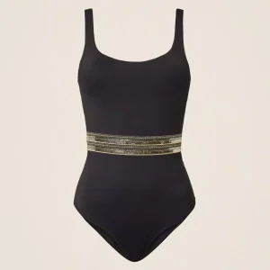 Costume intero con ricamo di paillettes Twinset