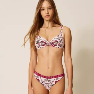 BRASILIANA da bagno con stampa foulard TWINSET