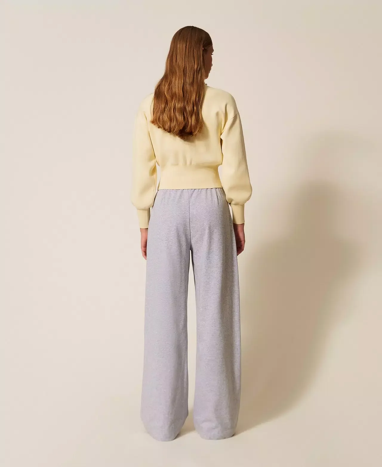 Pantaloni ampi in felpa TWINSET - immagine 5