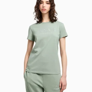 Armani Exchange donna t-shirt XW000387AF10354 U7231 verde