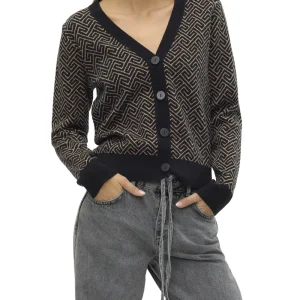 Vero Moda donna cardigan Ria Art 10314507 Black Silv